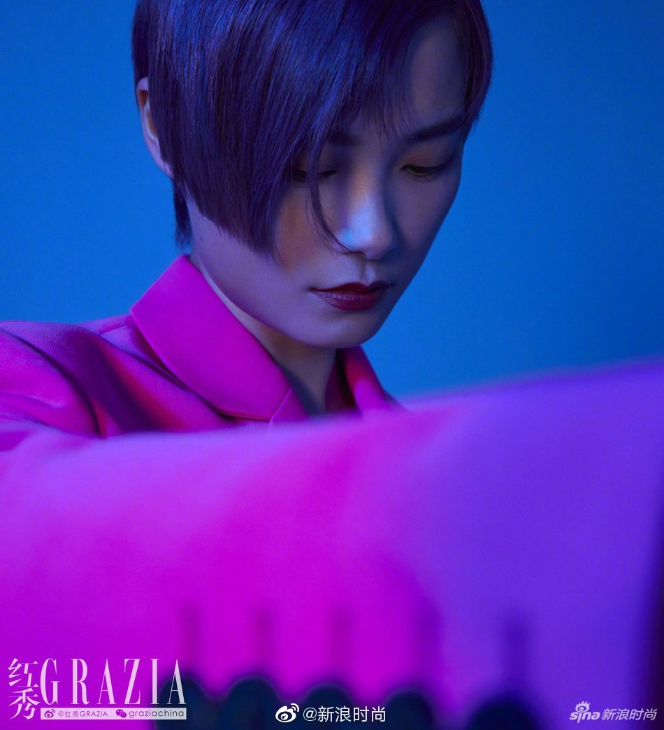 李宇春雜誌大片