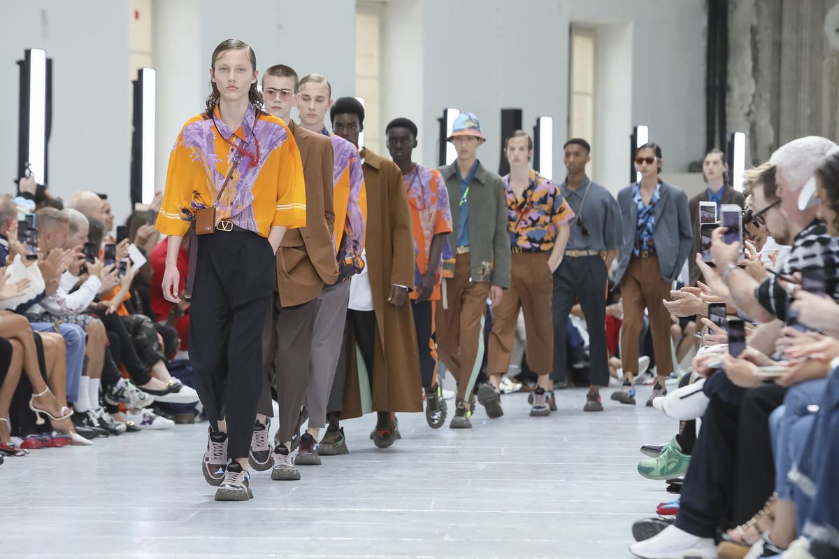 Valentino 2020春夏男裝周秀場