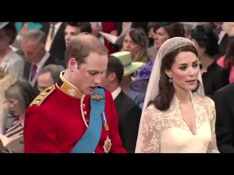 2011年威廉王子和凯特的婚礼直播画面