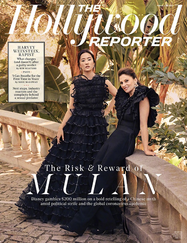 THE Hollywood Reporter 20200226 刘亦菲携手《花木兰》导演Niki Caro亮相