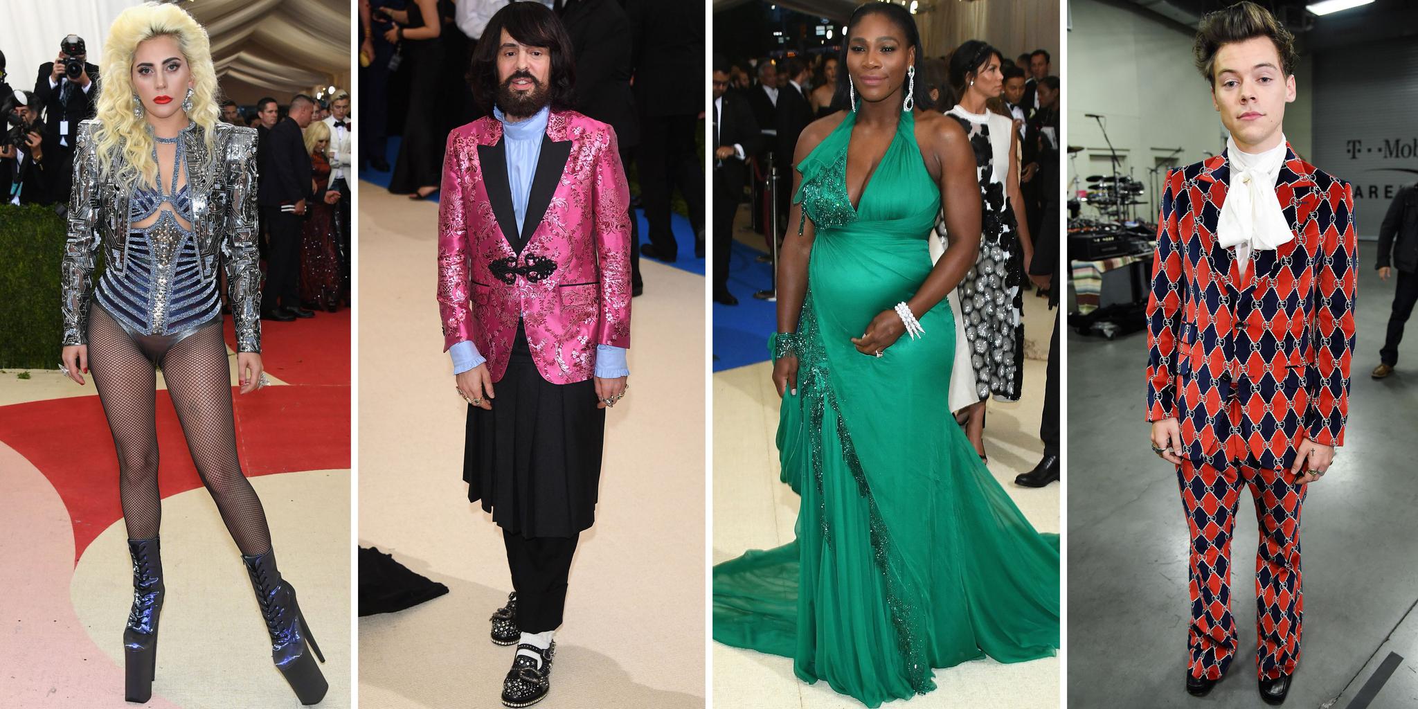 2019 Met Gala ϯ Lady Gaga Alessandro Michele Serena Williams and Harry Styles