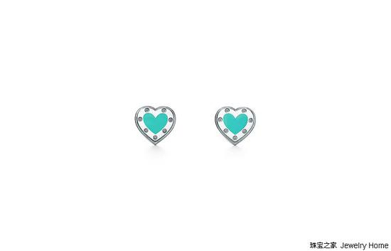 Tiffany & Co。蒂芙尼 RETURN TO TIFFANY系列耳环,925<a href='http://szjym.com' target='_blank'>银</a>,售价: RMB 2,550