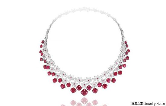 Chopard 萧邦 Red Carpet系列 红宝石项链