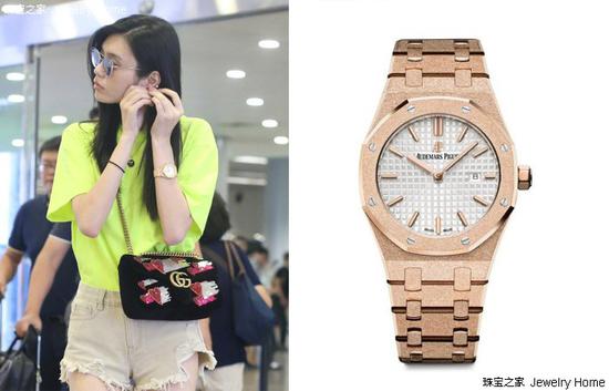 Audemars Piguet 爱彼皇家橡树系列 Frosted Gold霜金腕表