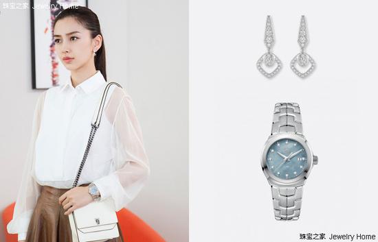 CHAUMET 尚美巴黎 Joséphine 繁花•辉映耳环、TAG Heuer 泰格豪雅 林肯系列 WBC1313.BA0600腕表