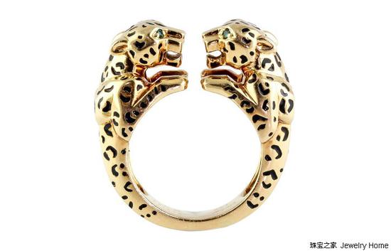 Cartier 卡地亚 猎豹戒指 1990-1999年