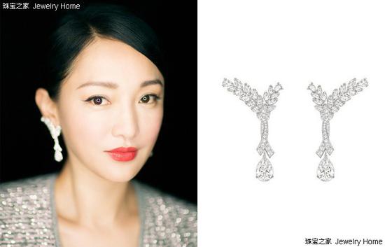 Chanel 香奈儿　LES BlÉS DE CHANEL “Blé Infini” 耳饰 18K白金、钻石