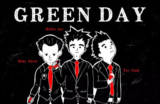 美国朋克乐队 Green Day