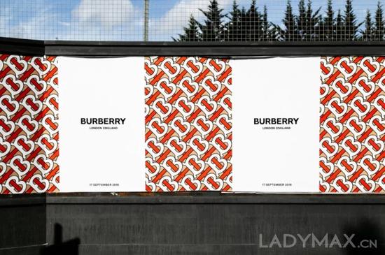 Burberry在Riccardo Tisci首秀前夕突然宣布推出由Peter Saville主导设计的新Logo