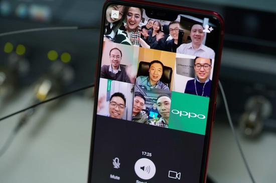 OPPO实现全球首次5G微信视频通话