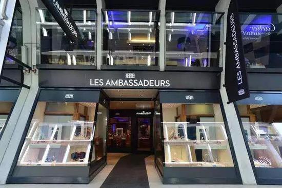 提前退税：Les Ambassadeurs，地址：Rue du Rhône 62，Geneva，推荐