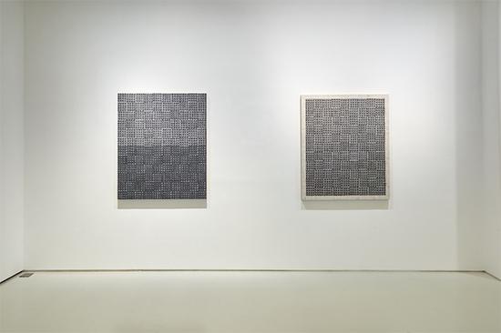 麦克阿瑟·比尼恩(McArthur Binion)个展现场