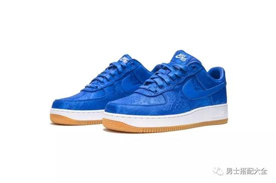 CLOT x Nike Air Force 1 “蓝丝绸”