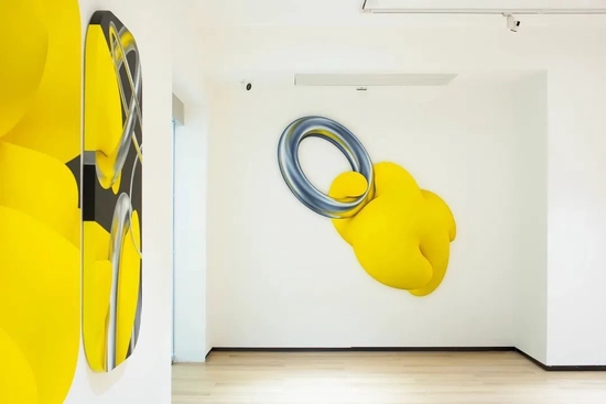 个展“控制“现场,当代唐人艺术中心,曼谷,2021