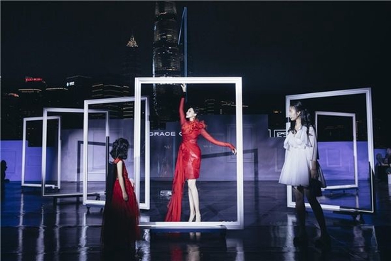  Interlacing art, fashion rebirth -- GRACE CHEN's new subversive fashion experiment drama "Composition of Beauty" lights up the night of Gao Dingzhou