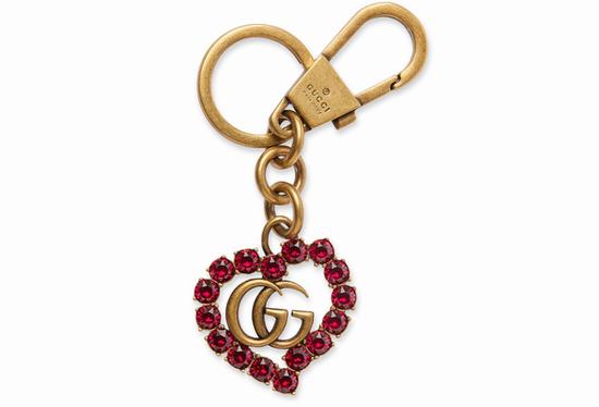 Gucci 情人节限量款钥匙链 图片源自品牌