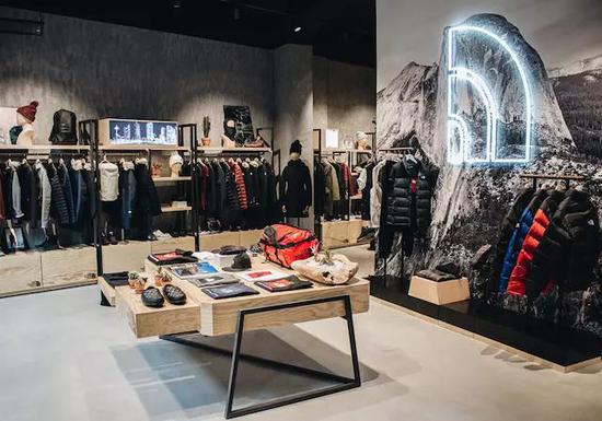 thenorthface门店,thenorthface中国门店 thenorthface想和"潮"挂钩 它们拿什么征服年轻人