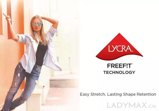 莱卡LYCRA品牌弹性纤维令服装更为合身,在60年间潜移默化地改变了人们的穿着方式