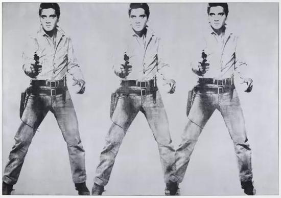 8190万美元的Triple Elvis （Ferus Type）， 1963