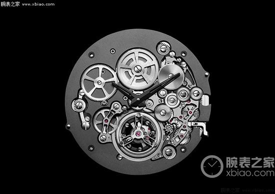 附图-宝格丽OCTO FINISSIMO超薄自动上链陀飞轮机芯正面图