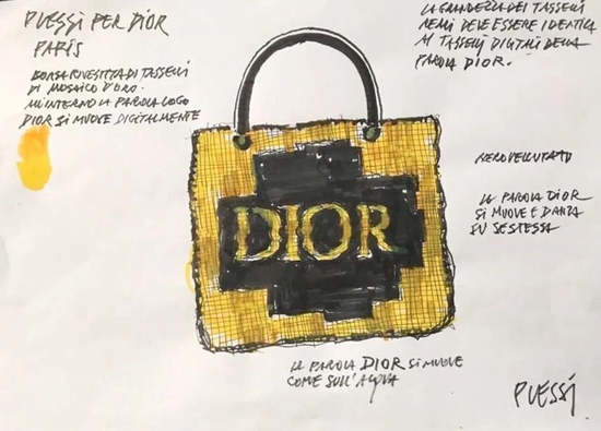  威尼斯艺术家 Fabrizio Plessi 重新诠释 Lady Dior 手袋