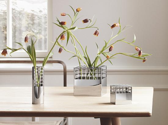 Matrix 花器 by Monica Förster for Georg Jensen