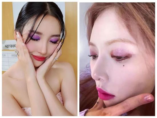 紫色系妆容难道到现在还没有过时吗? 紫色系妆容难道到现在还没有过时吗?