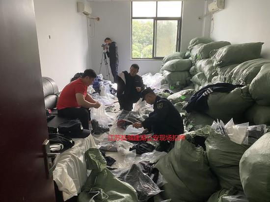 买到假名牌牵出1.6亿制售假案 广东等多地窝点被端