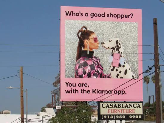 Klarna的广告标语