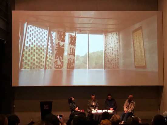 新书发布会分享现场 知美术馆“魏立刚:万物”展纪录片放映,摄影:Nox