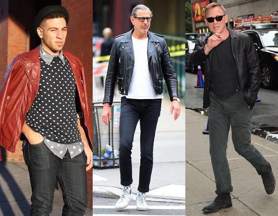 时髦如Brad Pitt，也只有在《搏击俱乐部》里饰演小混混时才会这么穿。