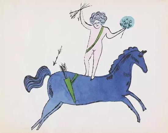 Cherub and Horse， 1956