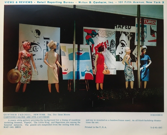 1961年，安迪·沃霍尔第一次在纽约百货公司的橱窗中展示其波普艺术作品 　　图片来源：marketplace