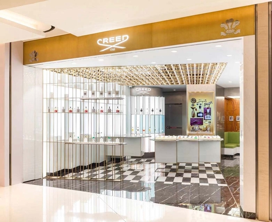 CREED恺芮得中国大陆首店于上海IFC国金中心商场盛大启幕