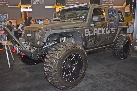 NRA/HPR Black Ops Jeep Wrangler