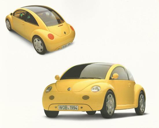 Concept One催生了后来的New Beetle,近年来最成功的复古造型汽车之一