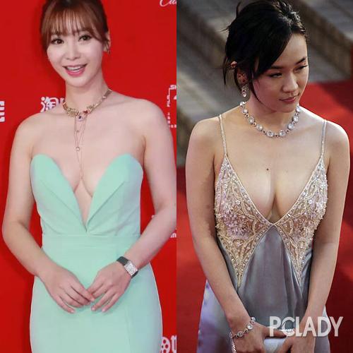 深V的确美得秒杀菲林 但胸这么垂可真笑不起来 深V的确美得秒杀菲林 但胸这么垂可真笑不起来