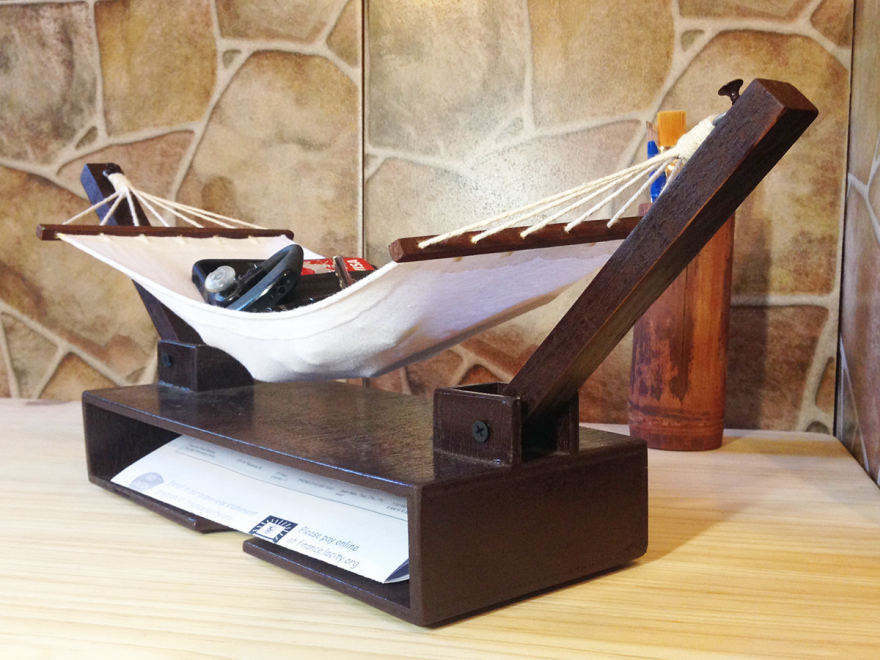 hammock desk organizer