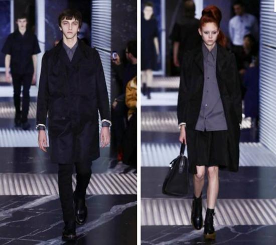 Prada 2015 秋冬男装秀场