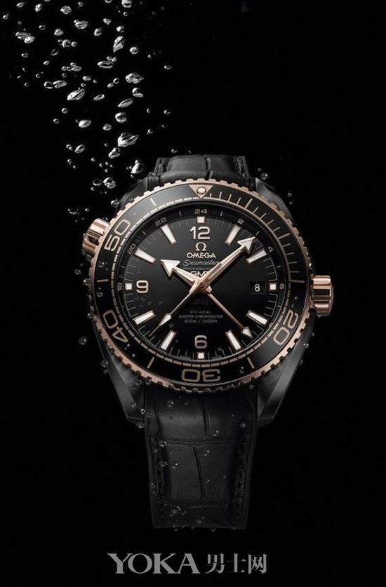 
欧米茄Seamaster Planet Ocean 海马海洋宇宙18k Sedna金腕表