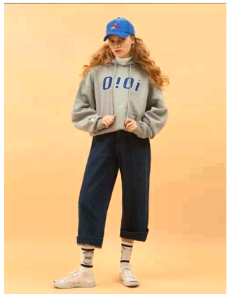 o!oi是一个韩国的品牌，风格非常粉嫩，万万没想到这样的款式也被以仿再仿。