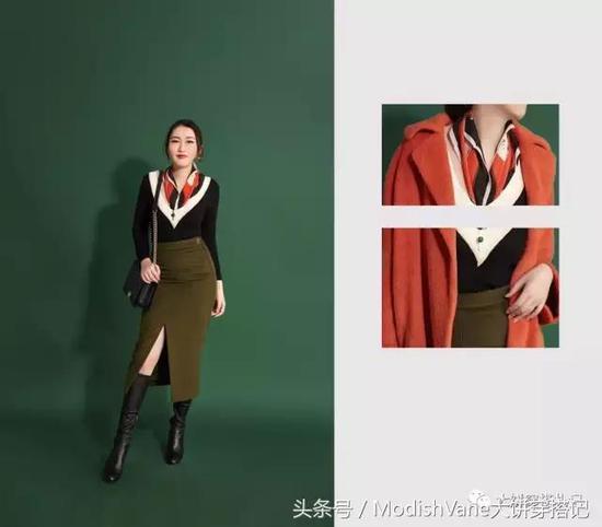  大衣：taobao | 上衣：SYM | 半裙：Modish Vane | 包：Chanel