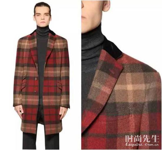 Etro Plaid Coat