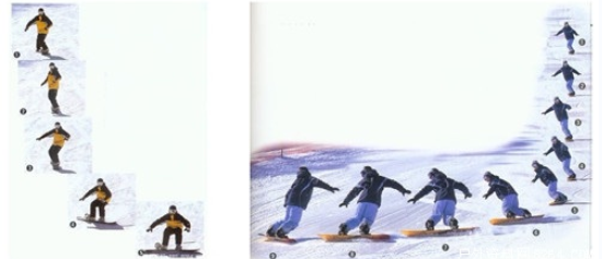 单板滑雪入门教程9－－斜滑降到转弯