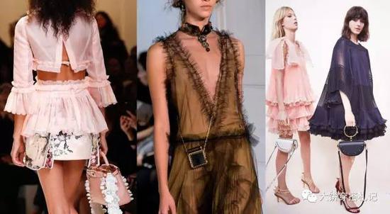 图：Fendi、Valentino、Chloé