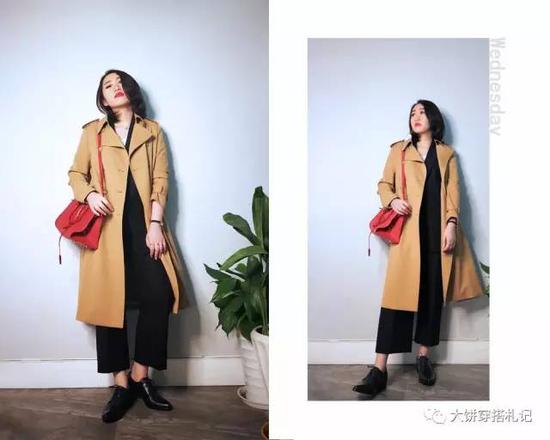 白T恤:Taobao | 马甲套装:Zara | 商务鞋:Leonardo Principi | 包:YSL