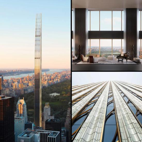 SHoP Architects 设计的 111 West 57th Street 大楼