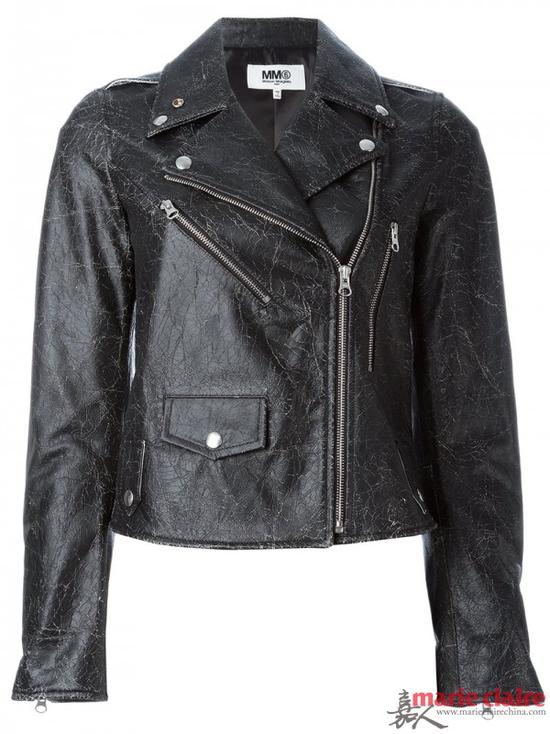 MM6 MAISON MARGIELA 机车皮夹克