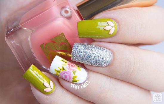 &nbsp; &nbsp; 最合适春天的美甲图案来了 这些彩绘的确美到没同伙！