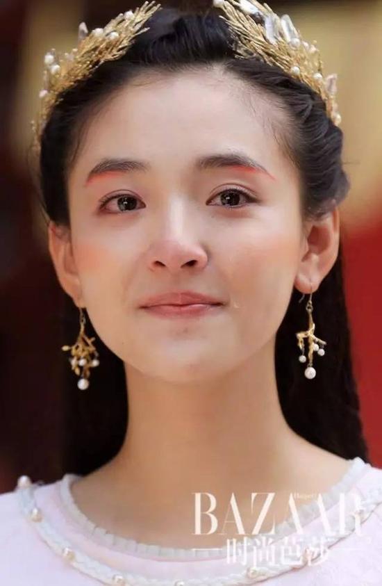 《择天记》吴倩眉毛红了 原来是腮红在捣鬼|